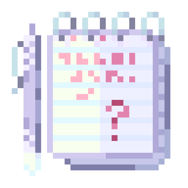 Pixel Notepad Animated Pixel Notepad